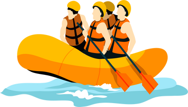 group rafting
